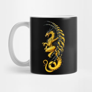 Master Dragon Yellow Gold Mug